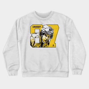 Sidney Crosby Pittsburgh Number Crewneck Sweatshirt